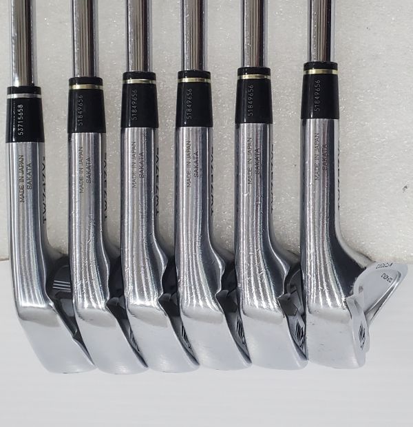 二手美品HONMA ᴛ//ᴡᴏʀʟᴅ TW737Vs 5-10(共6支)鐵桿組 搭配N.S.Pro MODUS³ TOUR105 106.5 S桿身 
