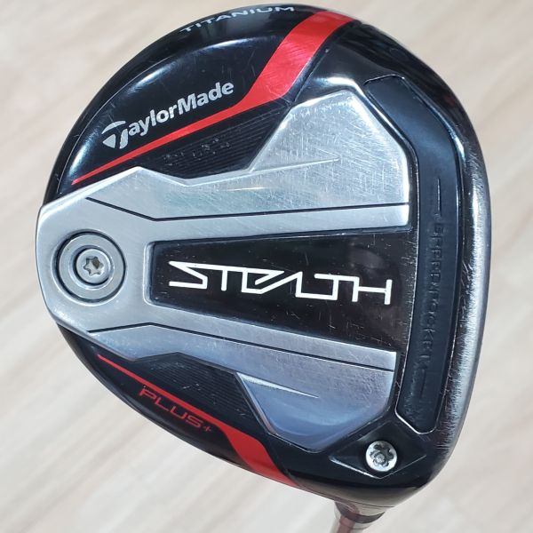 二手美品TaylorMade STEALTH PLUS+ 15° 3號球道木桿 搭配TENSEI ꜱɪʟᴠᴇʀ TM50 60 S桿身 
