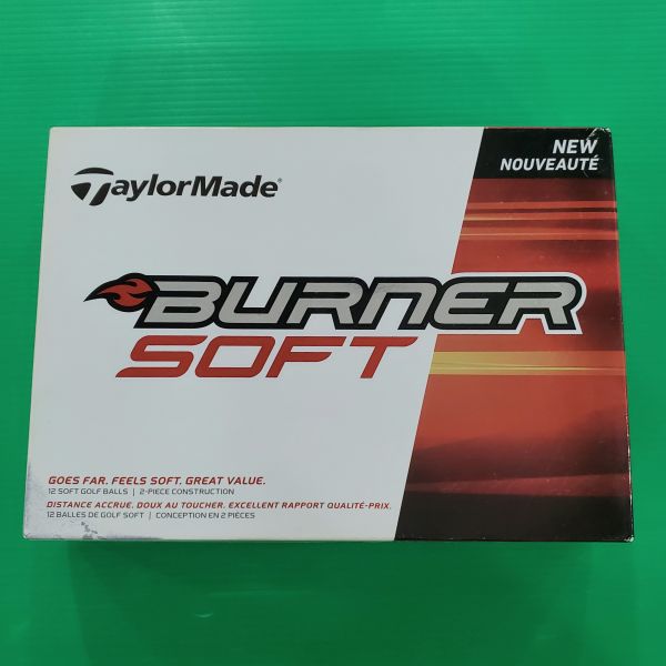 全新品TaylorMade BURNER SOFT高爾夫球 一盒共12顆 