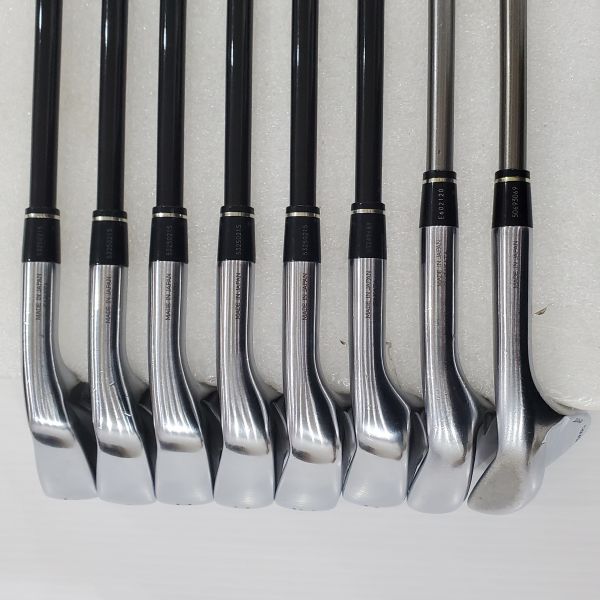 二手超美品HONMA TR21x 6-11(共6支)鐵桿組 搭配原廠VIZARD TR20-65 61 R桿身+ᴛᴏᴜʀ ᴡᴏʀʟᴅ TW-W FORGED 52°挖起桿 搭配VIZARD IB 85 W桿身+ᴛᴏᴜʀ ᴡᴏʀʟᴅ TW-W FORGED 56/12°挖起桿 搭配原廠VIZARD IB 85 W桿身 