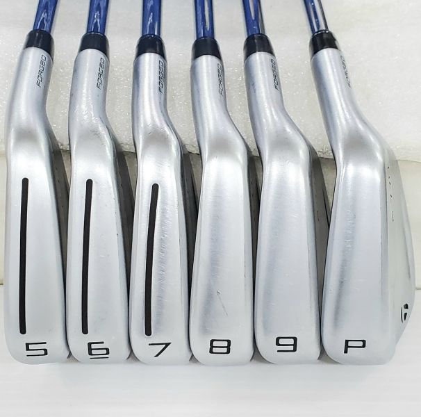 二手美品TaylorMade P770 5-P(共6支)鐵桿組 搭配Dynamic Gold S200 118.5 S桿身 