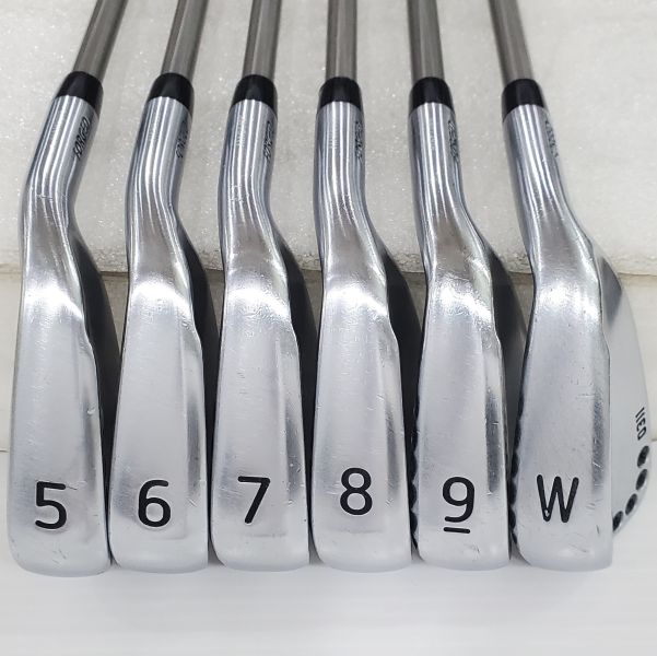 二手美品PXG 0311 ꜰᴏʀɢᴇᴅ 5-W(共6支)鐵桿組 搭配高階碳鋼SteelFiber i70 74 R桿身 