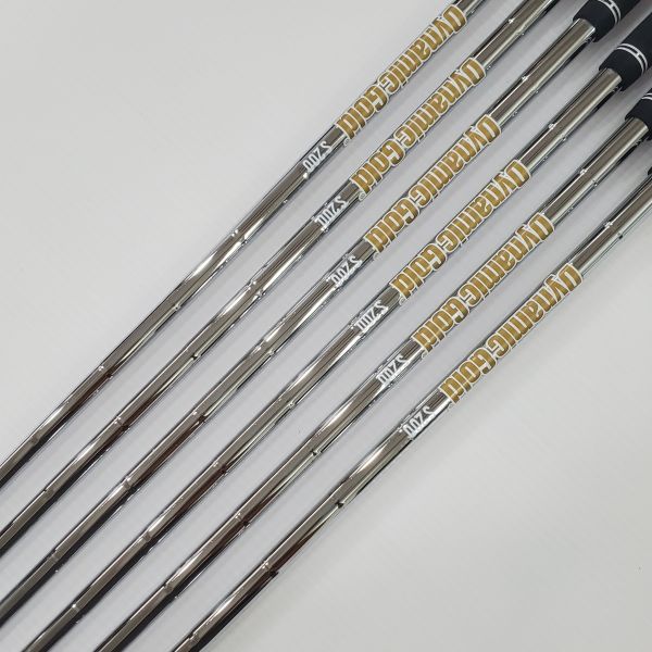 二手美品TaylorMade P770 5-P(共6支)鐵桿組 搭配Dynamic Gold S200 118.5 S桿身 