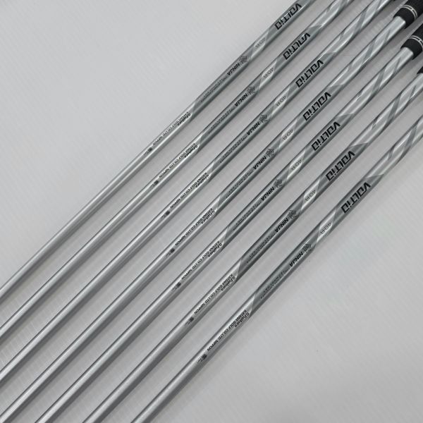 二手美品VOLTiO NINJA MODEL V 6-S(共7支)鐵桿組 搭配高階碳鋼MCI 𝟦𝟢-ʀ 50 R桿身 
