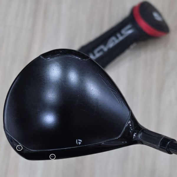 二手美品TaylorMade STEALTH 15° 3號球道木桿 搭配TENSEI ʀᴇᴅ ᴛᴍ 𝟧𝟢 55 SR桿身 