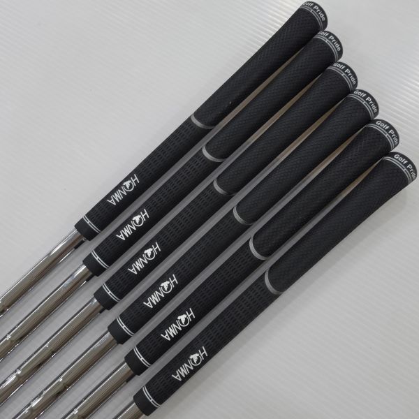 二手超美品HONMA ᴛ//ᴡᴏʀʟᴅ TR21X 5-10(共6支)鐵桿組 搭配N.S.Pro 950 neo 98 S桿身 