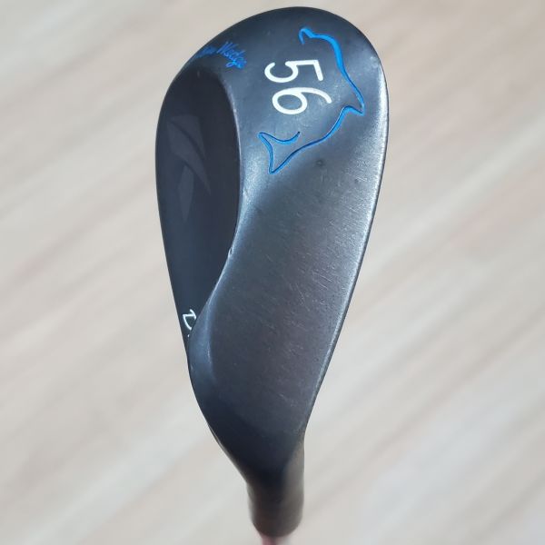 二手超美品kasco DW-113 ʙʟᴀᴄᴋ 56°挖起桿 搭配Dynamic Gold S400 132 S桿身 