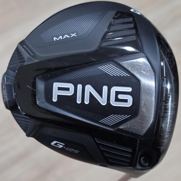 二手美品PING G425 ᴍᴀx 10.5°開球木桿 搭配特注TOUR 𝟣𝟩𝟥-𝟨𝟧 61 S桿身 