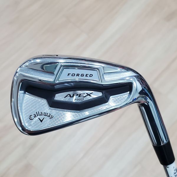 二手超美品Callaway APEX ᴘʀᴏ FORGED 34° 7號鐵桿 搭配N.S.Pro Modus³ Tour120 114 S桿身 