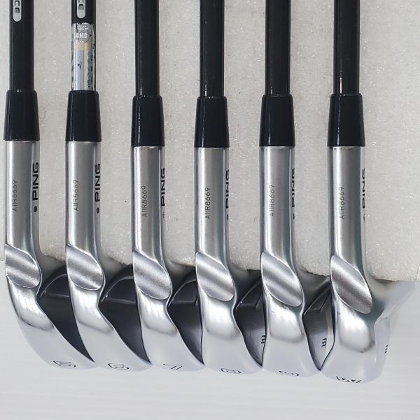 二手超美品PING i525 5-W(共6支)鐵桿組 搭配特注TOUR AD ᴀᴅ-𝟩𝟧 80 S桿身 