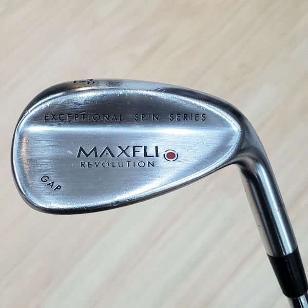 二手美品MAXFLI REVOLUTION ɢᴀᴘ 52°挖起桿 搭配Dynamic Gold S桿身 