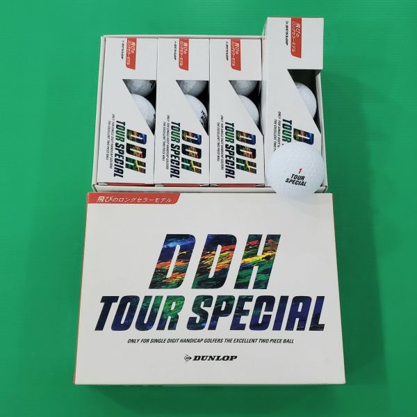 全新品DUNLOP DDH TOUR SPECIAL 高爾夫球 一盒共12顆 