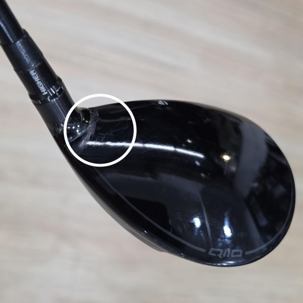 二手美品TaylorMade Qi10 ᴛᴏᴜʀ 15° 3號球道木桿 搭配特注、高階VENTUS ʙʟᴀᴄᴋ 𝟪-x VᴇʟᴏCᴏʀᴇ 89 X桿身 