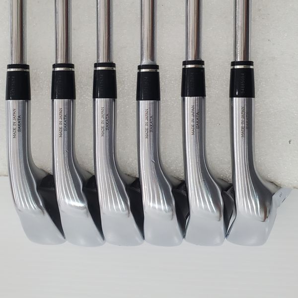 二手超美品HONMA ᴛ//ᴡᴏʀʟᴅ TR21X 6-11(共6支)鐵桿組 搭配N.S.Pro 950 neo 94.5 R桿身 