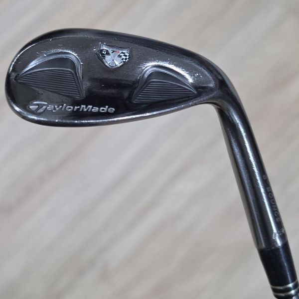 二手美品TaylorMade rac ᴛᴘ ʙʟᴀᴄᴋ 58/8°挖起桿 搭配Dynamic Gold 117 W桿身 