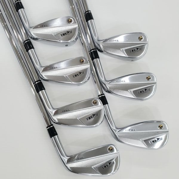 二手超美品HONMA ᴛ//ᴡᴏʀʟᴅ TR21X 5-11(共7支)鐵桿組 搭配N.S.Pro 950 neo 98 S桿身 
