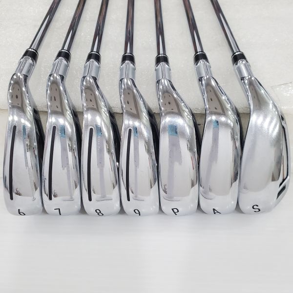 二手超美品TaylorMade ꜱɪᴍ GLOIRE 6-S(共7支)鐵桿組 搭配N.S.Pro 790 74 S桿身 