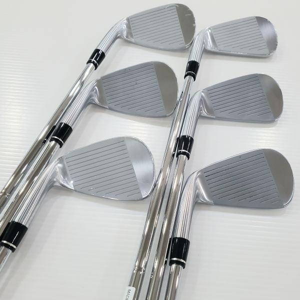 二手近新品HONMA ᴛ//ᴡᴏʀʟᴅ TR21X 5-10(共6支)鐵桿組 搭配N.S.Pro 950 neo 98 S桿身 
