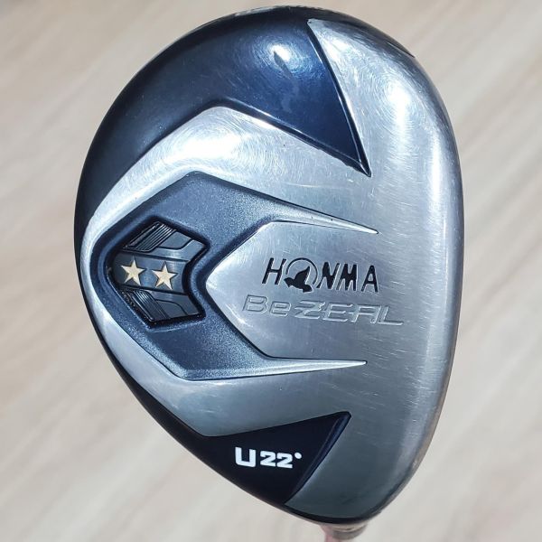 二手美品HONMA Be ZEAL(2顆*) 22°小雞腿 搭配ARMRQ 8(2顆*) 𝟦𝟪 S桿身 