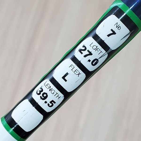 二手美品 女生 女用Mizuno efil 27° 7號球道木桿 搭配原廠碳纖維 L桿身 