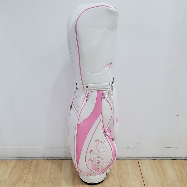 全新品 女生 女用WORLD EAGLE FL-01 V2 13°/20°/24° 開球木桿/4號球道木桿/5號小雞腿/6-S(共6支)鐵桿組 搭配Flower Oj L桿身+33"推桿 搭配全新WORLD EAGLE女用球袋 