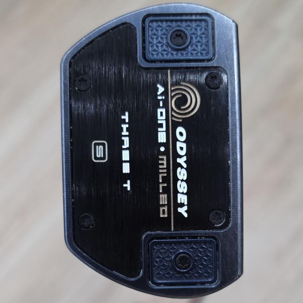 二手美品ODYSSEY Ai-ONE ·MILLED THREE T S 34"推桿 搭配STROKE LAB SL⁹⁰ 
