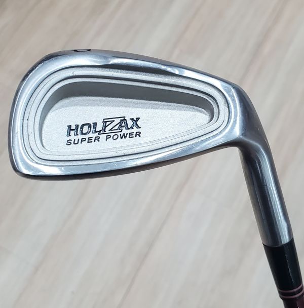 二手美品HOLIZAX SUPER POWER P號鐵桿 搭配原廠 S桿身 