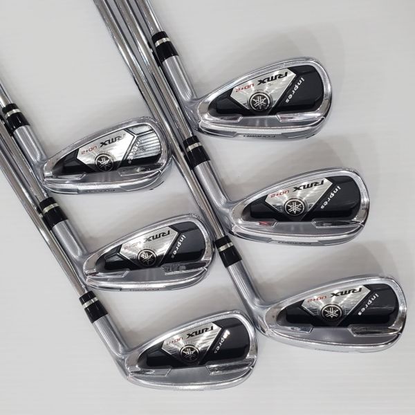 二手美品YAMAHA inpres UD+2 5-P(共6支)鐵桿組 搭配N.S.Pro Zelos 7 74 R桿身 