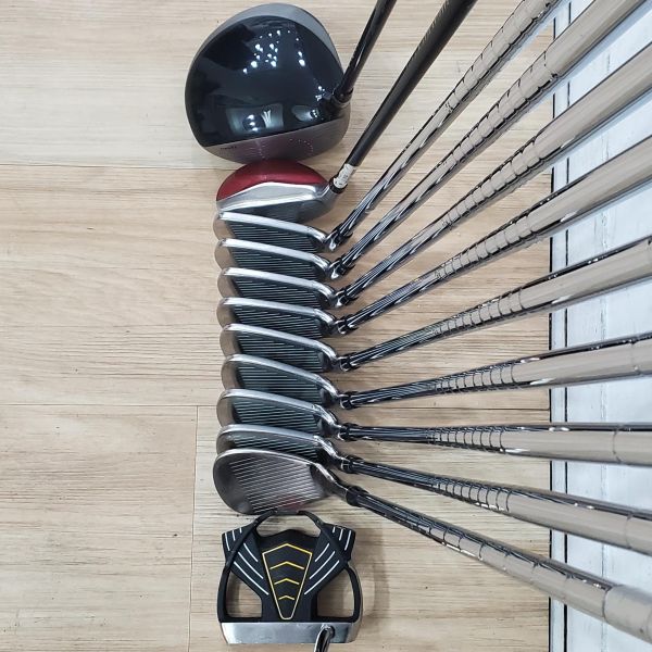 二手美品NIKE SQ⁺ ◄460 10.5°開球木桿 搭配Sas Quaᴛᴄʜ 52 S桿身+CPR 21°小雞腿 R桿身+NDS 3-P(共8支)鐵桿組 搭配Tʀᴜᴇ Tᴇᴍᴘᴇʀ 120.5 U桿身+SV ᴍɪʟʟᴇᴅ 60/𝟣𝟢°挖起桿 搭配N.S.Pro 950 S桿身+SP-D ʟᴛᴅ type-R 34"推桿 搭配二手NIKE腳架式球袋 