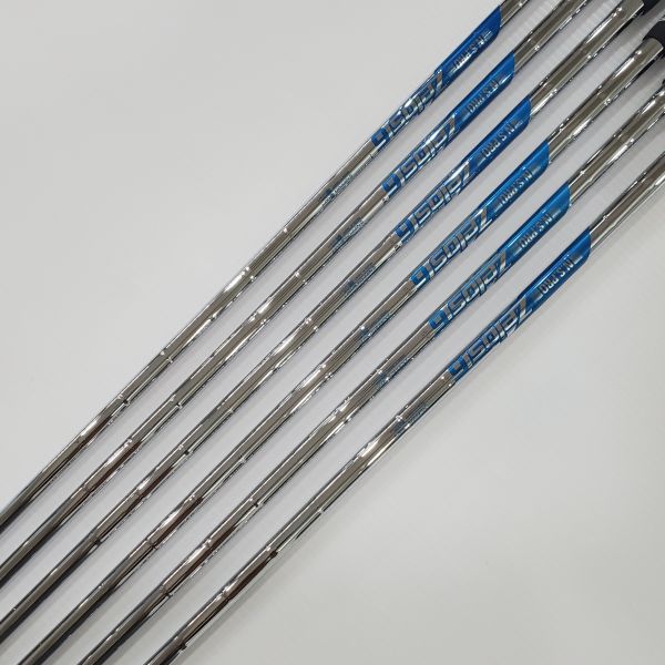 二手近新品PING(24) BLUEPRINT T ꜰᴏʀɢᴇᴅ 5-W(共6支)鐵桿組 搭配N.S.Pro Zelos 6 68.5 ≒R桿身 