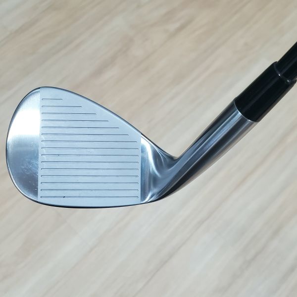 二手近新品Mizuno ᴍᴘ T ꜱeries ᴄʜʀᴏᴍᴇ(鉻銀版) 53/08°挖起桿 搭配LV-510 53 R桿身 