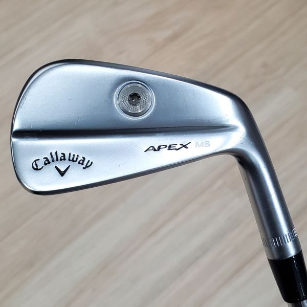 二手超美品Callaway APEX ᴍʙ FORGED 34° 7號鐵桿 搭配Dynamic Gold S200 129 S桿身 