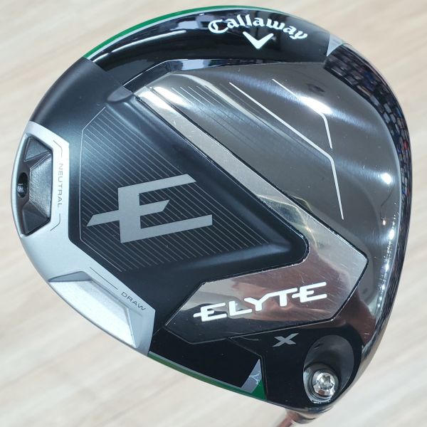二手超美品Callaway(25) ELYTE X(防右曲球版) 10.5°開球木桿 搭配VENTUS ɢʀᴇᴇɴ 𝟧-ꜱʀ 55.5 SR桿身 