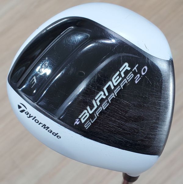 二手品 女生 女用TaylorMade BURNER ꜱᴜᴘᴇʀꜰᴀꜱᴛ 𝟤.𝟢 15° 3號球道木桿 搭配ꜱᴜᴘᴇʀꜰᴀꜱᴛ 45 L桿身 