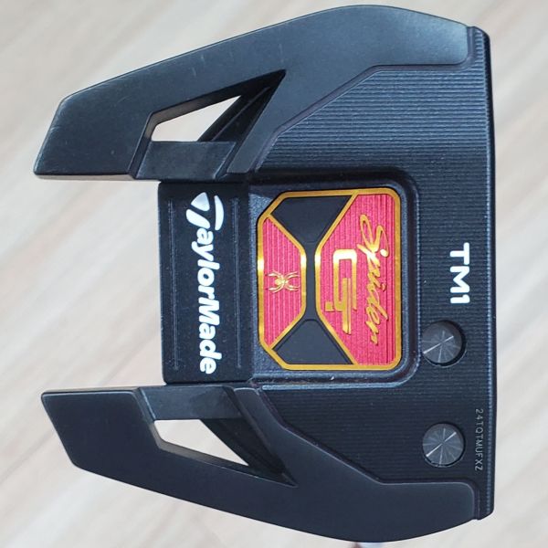 二手超美品TaylorMade Spider GT TM1 ʙʟᴀᴄᴋ 34"推桿 