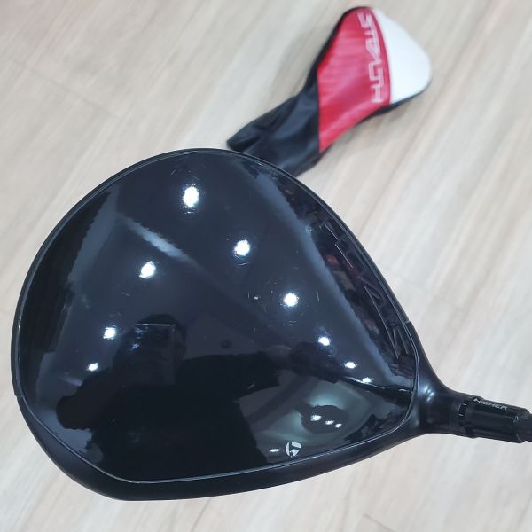 二手美品TaylorMade STEALTH2 PLUS+ 9°開球木桿 搭配特注TPT(Thin Ply Technology Red Range) 19 Lō ∞ 58 R+(歐)≒S(日)桿身 