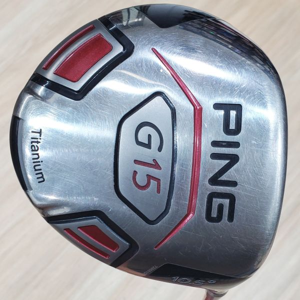 二手美品PING G15 10.5°開球木桿 搭配TFC 149 D 60 S桿身 