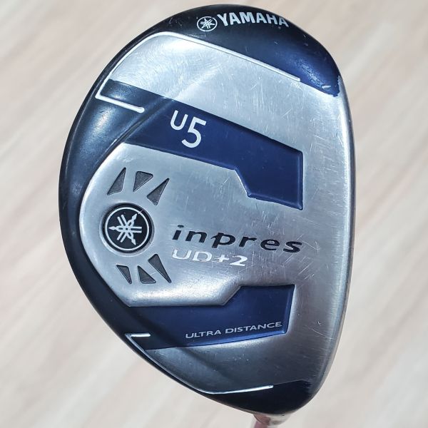 二手美品YAMAHA inpres UD+2 21.5° 5號小雞腿 搭配TMX-417U 51 SR桿身 