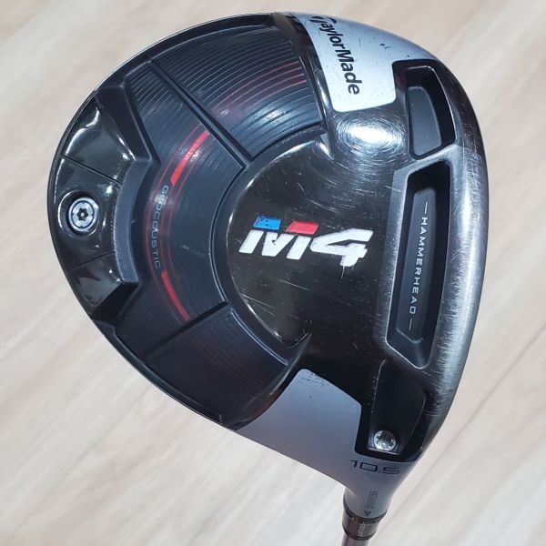 二手美品TaylorMade M4 10.5°開球木桿 搭配FUBUKI TM5 54 S桿身 