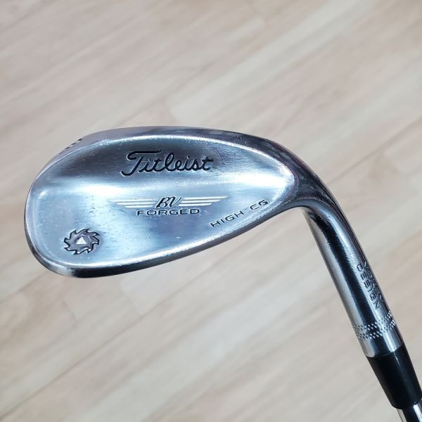 二手美品Titleist FORGED BV ʜɪɢʜ ᴄɢ 58°/10°M挖起桿 搭配Dynamic Gold S200 129 S桿身 