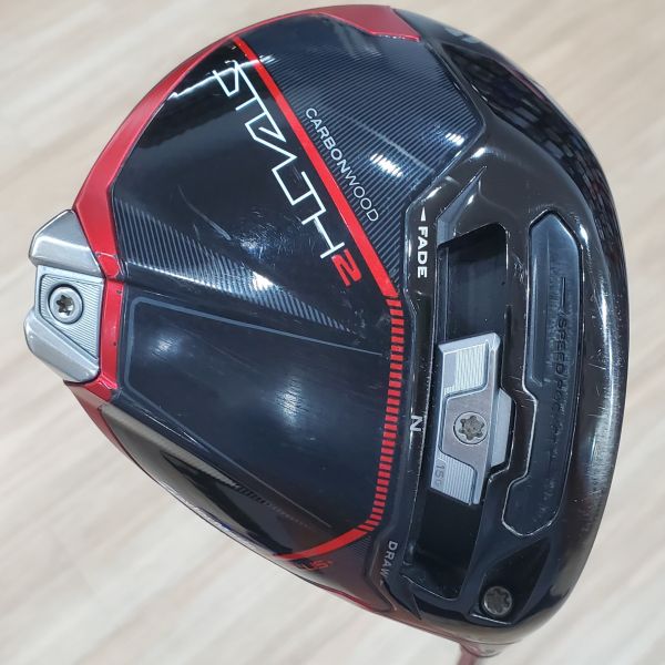 二手美品TaylorMade STEALTH2 PLUS 9°開球木桿 搭配特注SPEEDER NX ɢʀᴇᴇɴ 𝟨𝟢-ꜱ 66.5 S桿身 