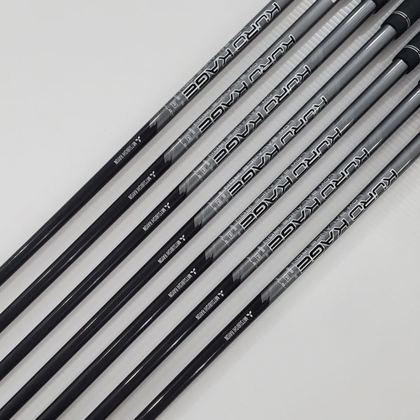 二手美品Titleist 714AP1 5-W(共7支)鐵桿組 KURO KAGE ʟᴏᴡ ʙᴀʟᴀɴᴄᴇ ɪʀᴏɴ 65 R桿身 