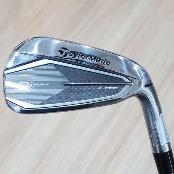 二手近新品TaylorMade(25) Qi ᴍᴀx ʟɪᴛᴇ(輕量版) 26.5° 7號鐵桿 搭配N.S.Pro 790 85 S桿身 