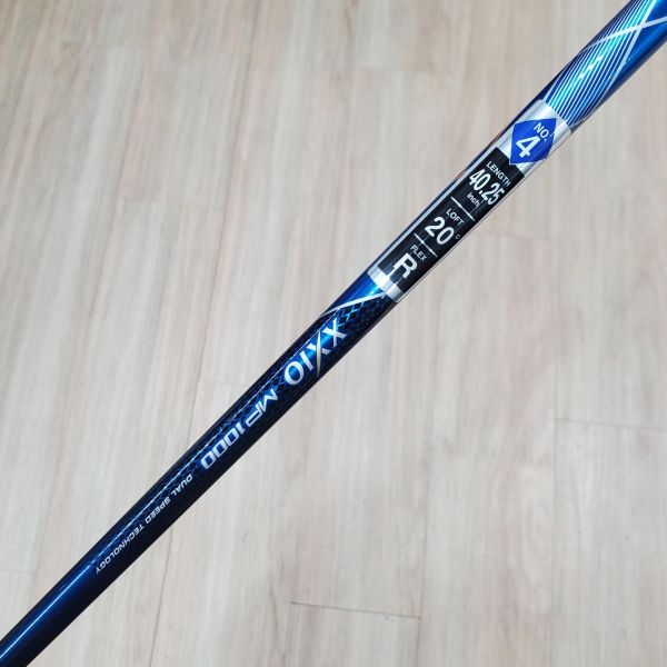 二手超美品XXIO 10 20° 4號小雞腿 搭配ᴅꜱᴛ MP1000 45 R桿身 