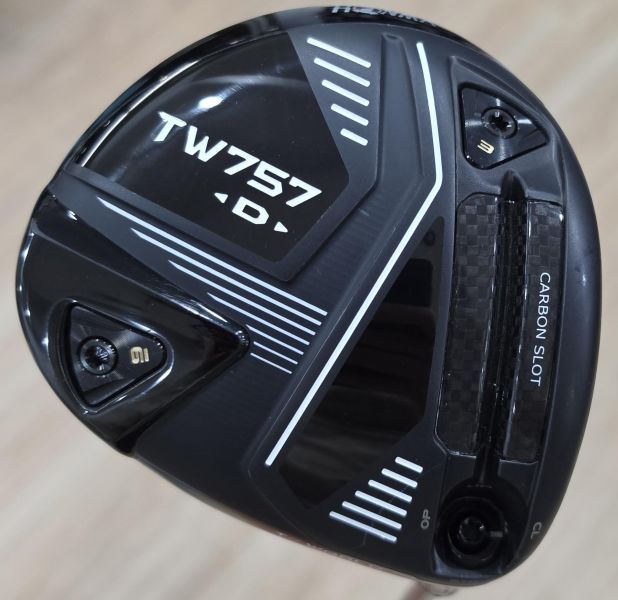 二手近新品HONMA ᴛ//ᴡᴏʀʟᴅ TW757 ◀ᴅ▶ 9°開球木桿 搭配VIZARD 𝟧𝟢 54.5 S桿身 