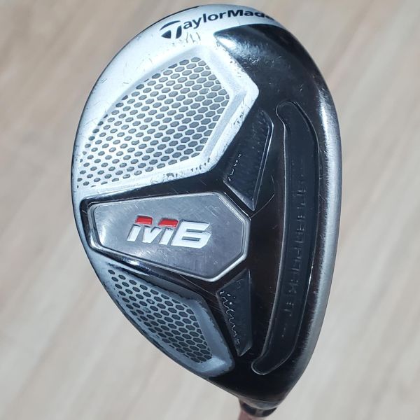 二手品TaylorMade M6 ʀᴇꜱᴄᴜᴇ 19° 3號小雞腿 搭配ATMOS ᴏʀᴀɴɢᴇ 𝟩ꜱ 78 S(美)桿身 