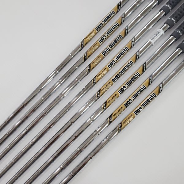 二手超美品TaylorMade P·7MB 3-P(共8支)鐵桿組 搭配Dynamic Gold EX ᴛᴏᴜʀ ɪꜱꜱᴜᴇ ꜱ𝟤𝟢𝟢 131 S桿身 