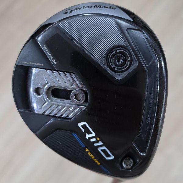 二手美品TaylorMade Qi10 ᴛᴏᴜʀ 15° 3號球道木桿 搭配特注、高階VENTUS ʙʟᴀᴄᴋ 𝟪-x VᴇʟᴏCᴏʀᴇ 89 X桿身 