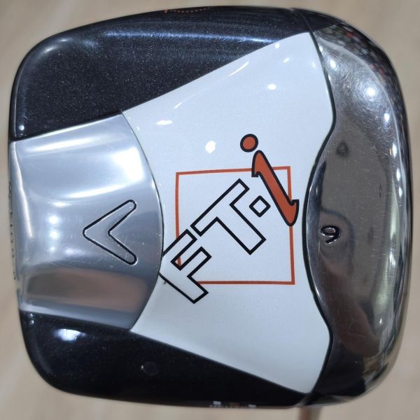 二手美品Callaway FT-i(方頭版) 9.5°開球木桿 搭配特注NVS 𝟧𝟧-ʀ ₃₅₀ 56 R桿身 