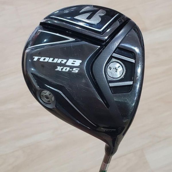 二手美品BRIDGESTONE TOUR B XD-5 9.5°開球木桿 Diamana BF60 S桿身 